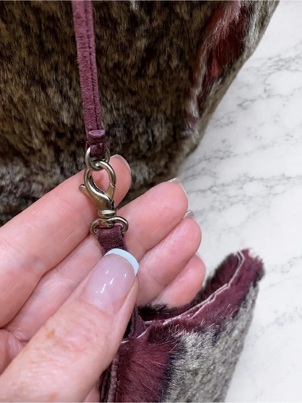 Rare CHANEL Lapin Rabbit Fur Tote